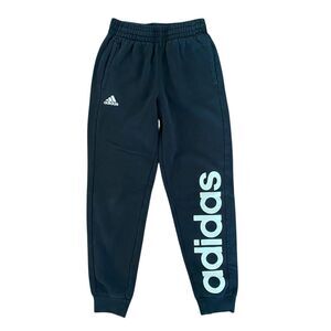 Adidas Sweatpants Joggers Black Size M 10/12 active loungewear